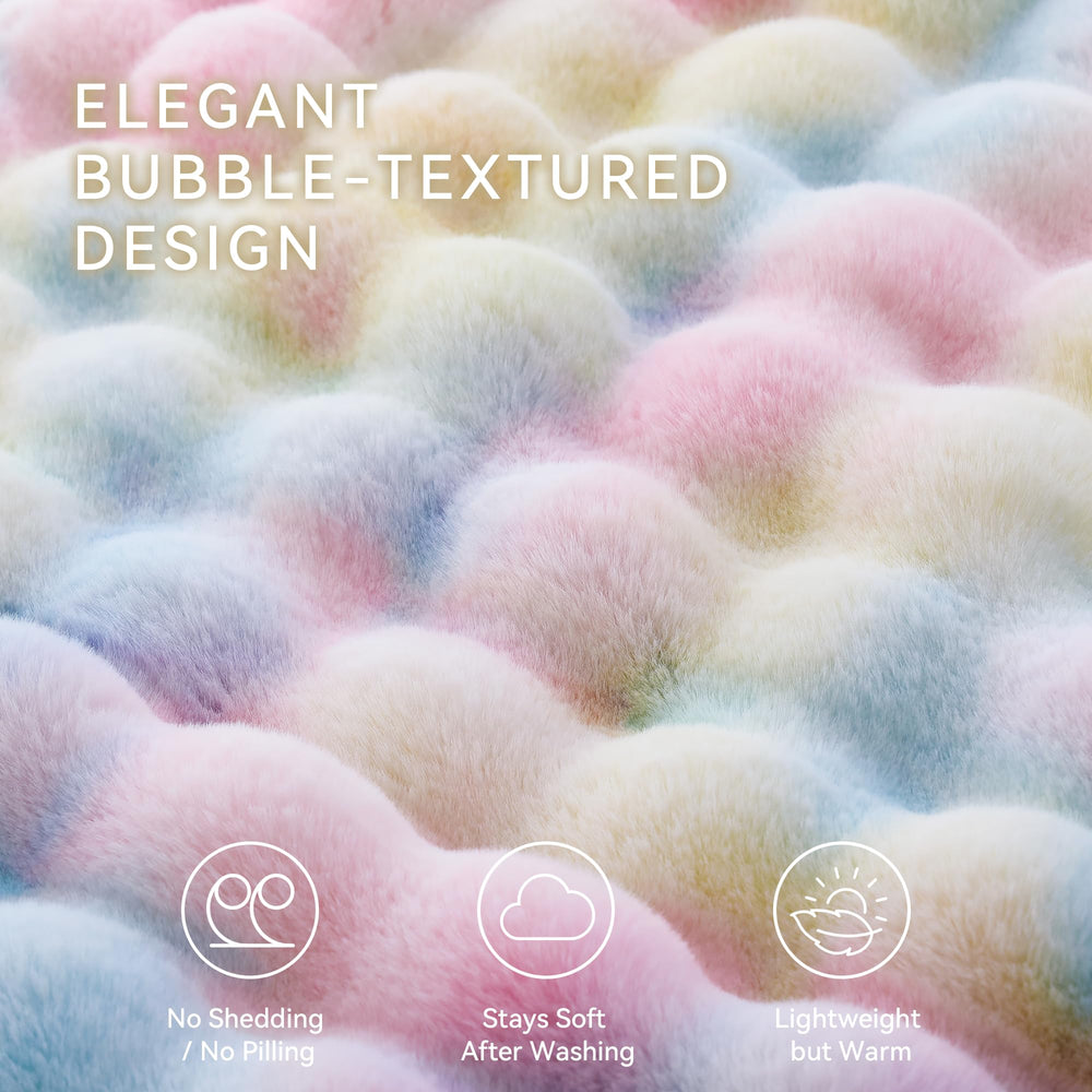 Smoofy plaid emballé prêt comme cadeau pratique et élégant