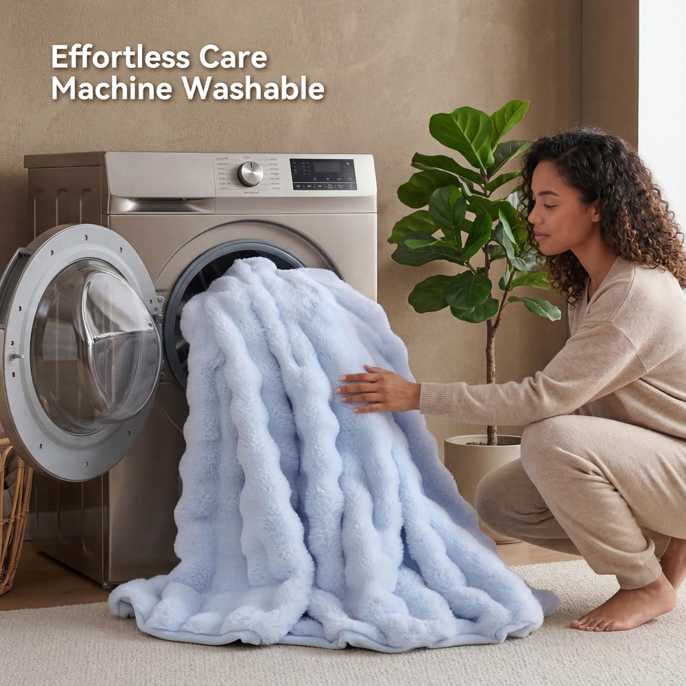 Smoofy plaid intégré dans une chambre montrant solution déco