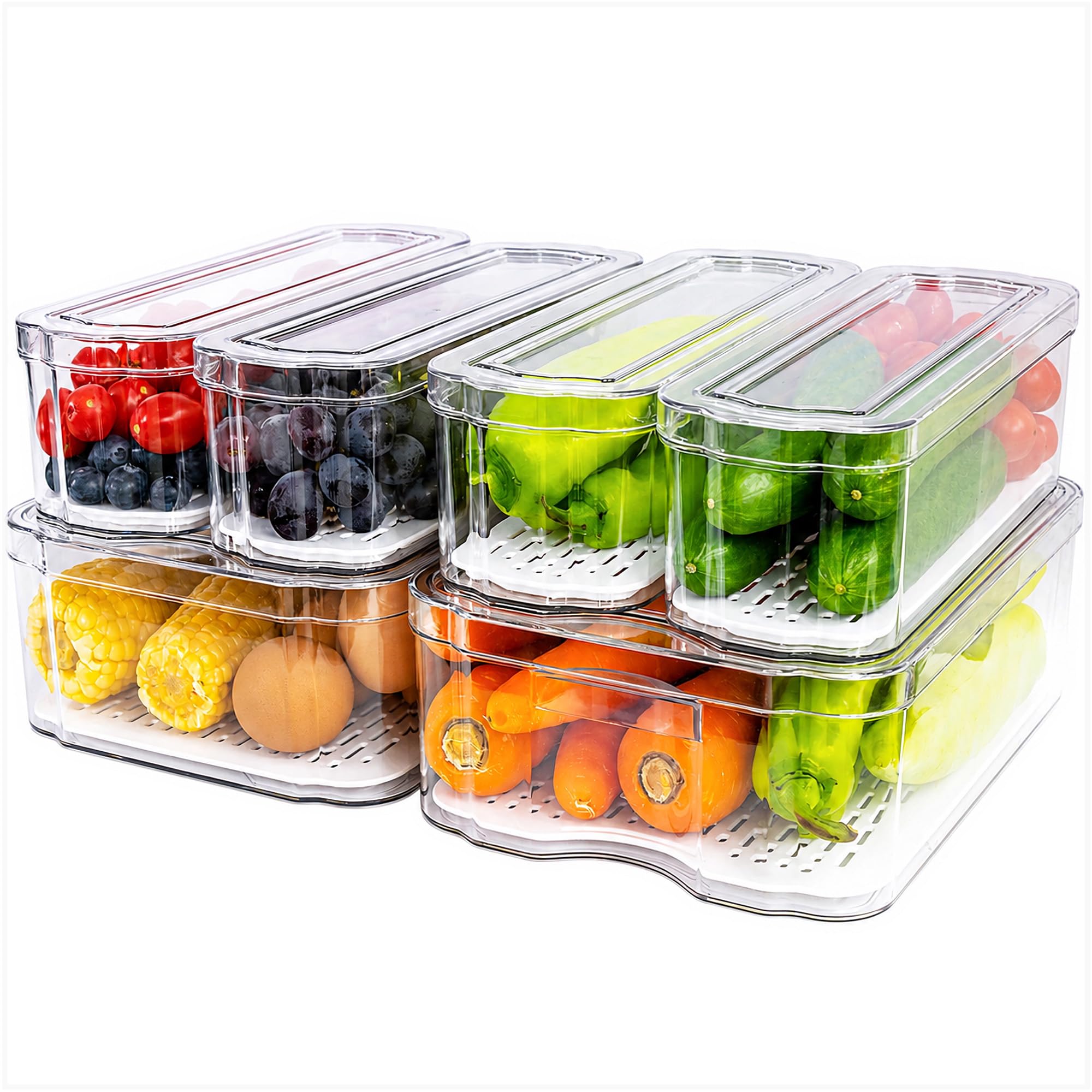 SMRCAD boîte frigo frontale montrant design clair et couvercle clipsable