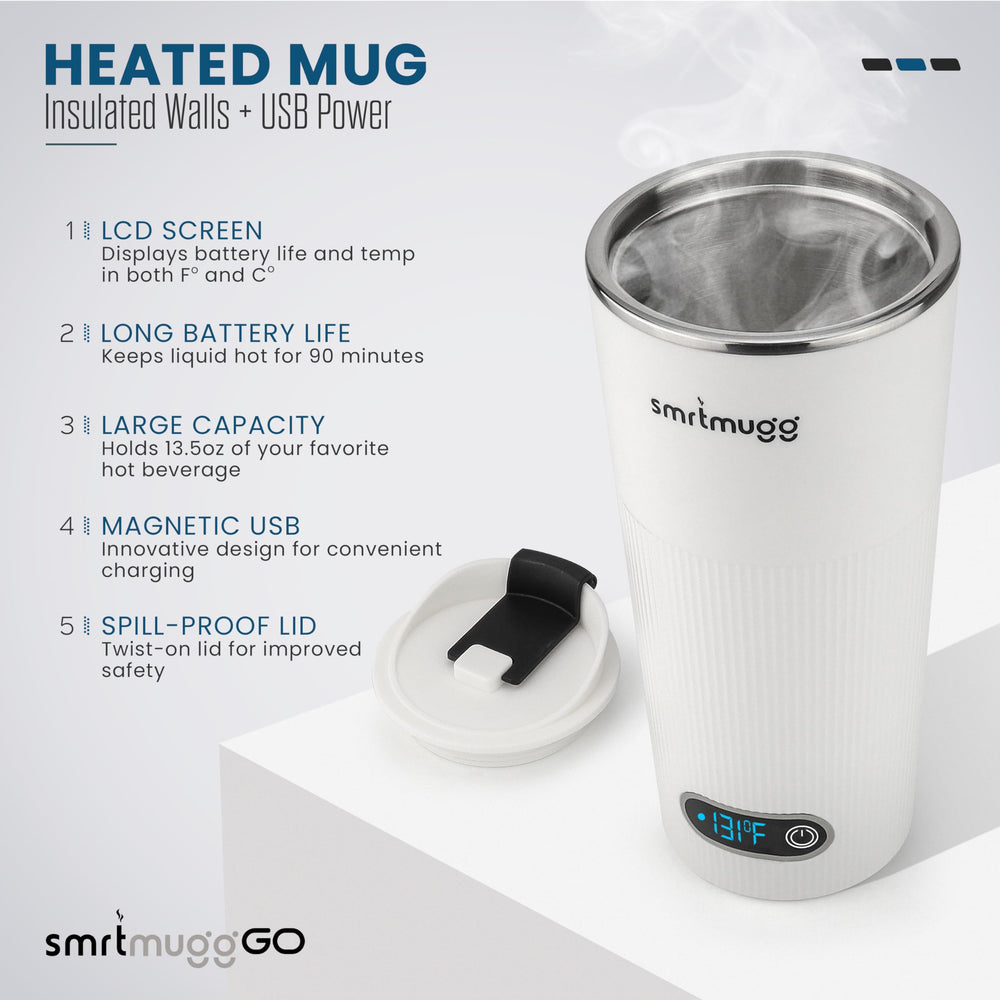 SmrtMugg câble magnétique connecté pour une recharge simple et sûre