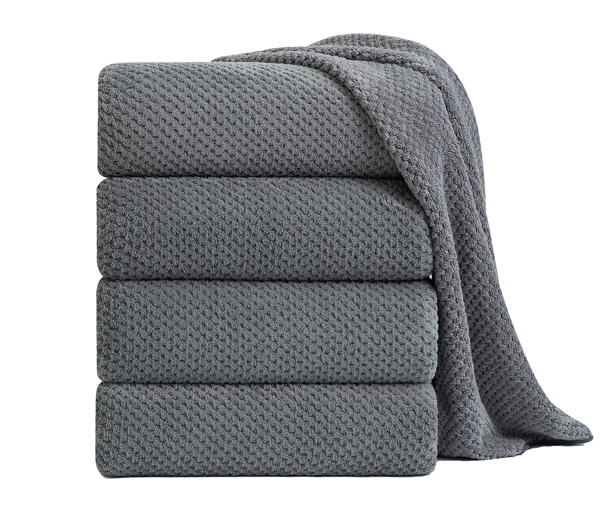 Smuge serviette grande face avant montrant taille et finition pratique