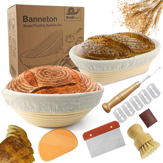 SnailDigit banneton emballage avant-plan présente coffret complet utilité