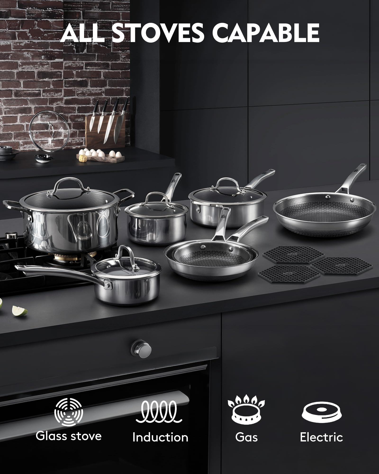 SNOWCLAD comparaison de tailles pour choisir la bonne casserole