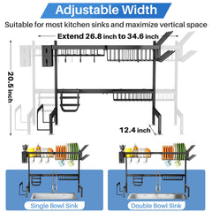 SNTD en usage avec verres et assiettes séchant efficacement