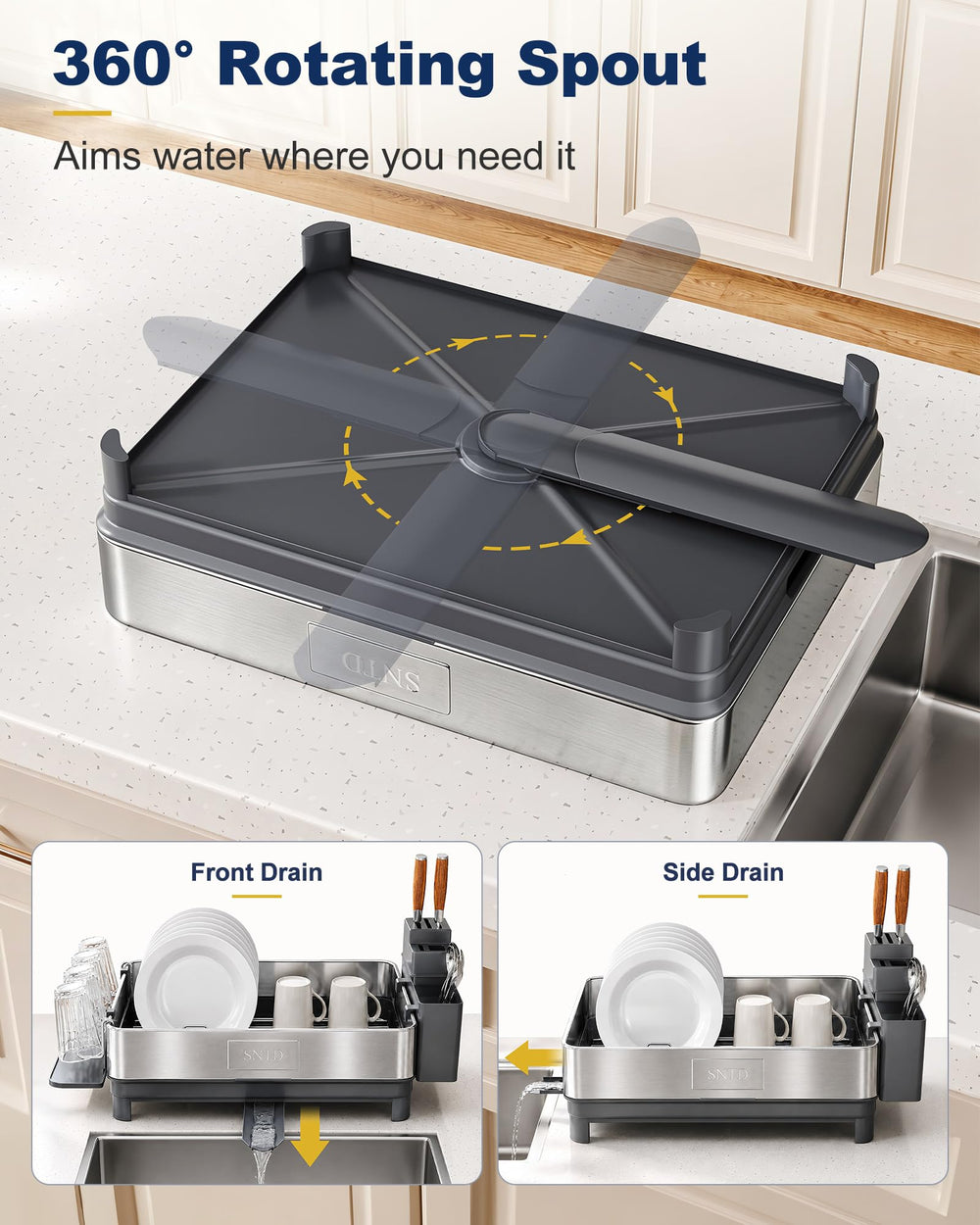 SNTD pieds surélevés antidérapants améliorant circulation d'air