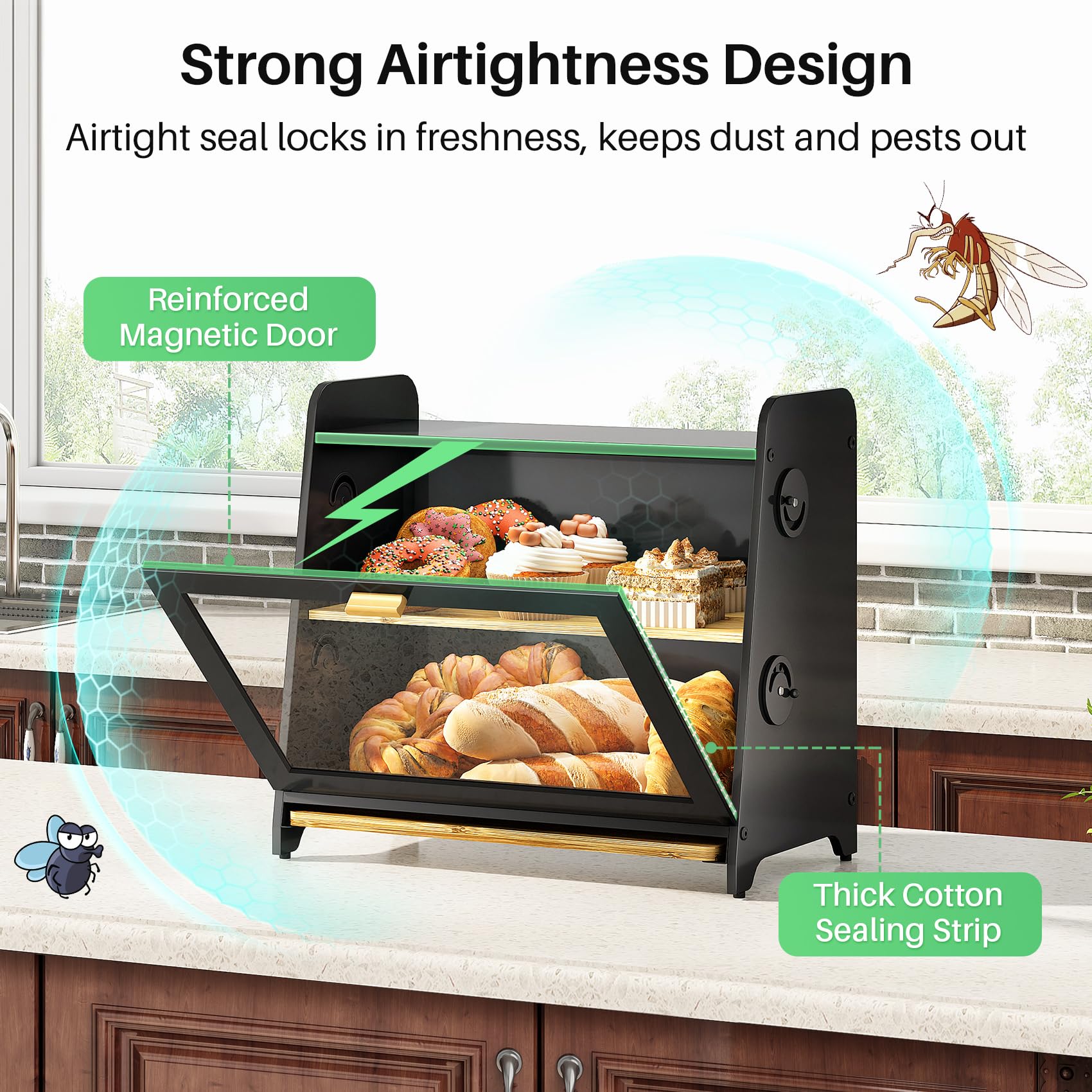 SNTD ventilation latérale réglable pour contrôler humidité