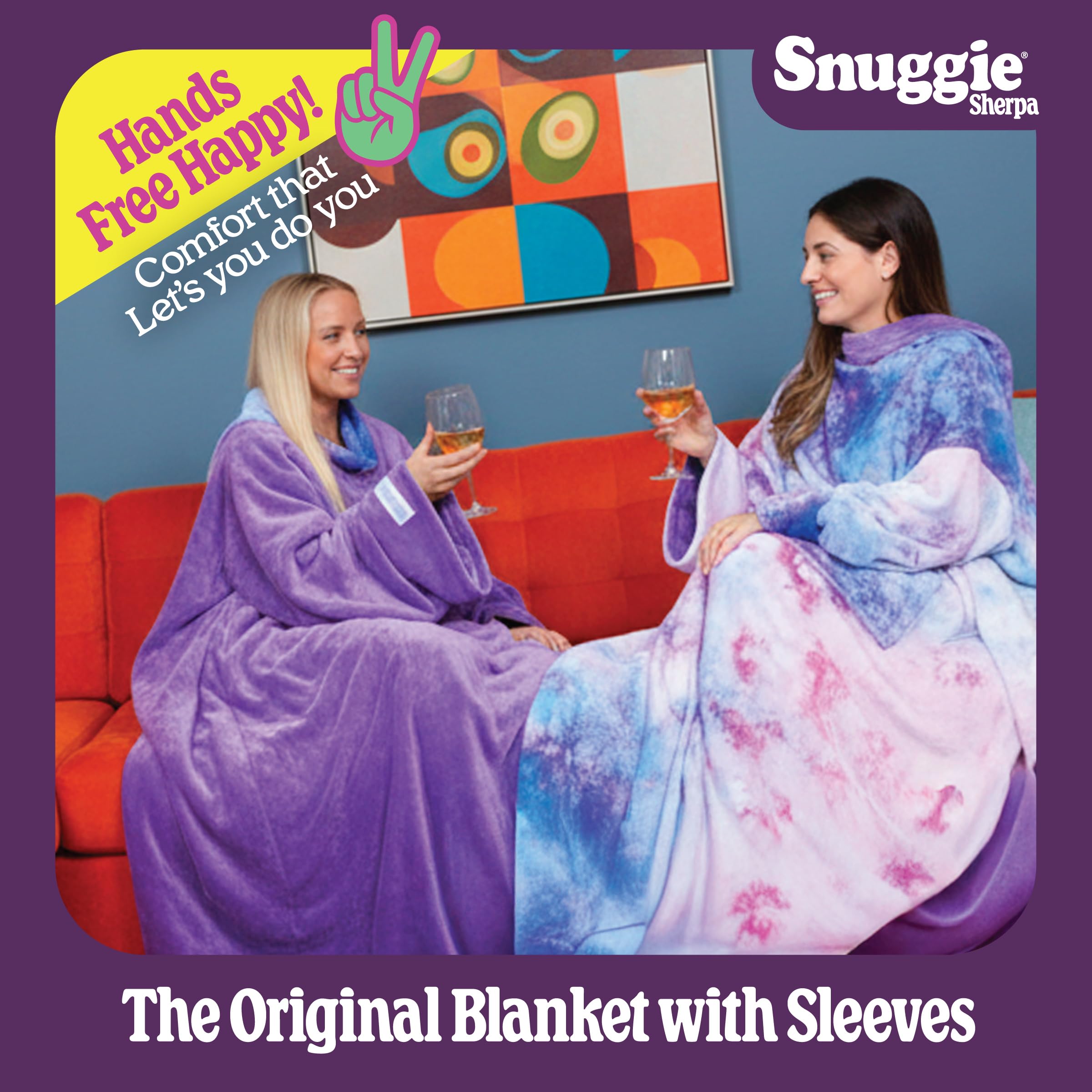 Snuggie comparaison taille sur une personne Snuggie, protection complète