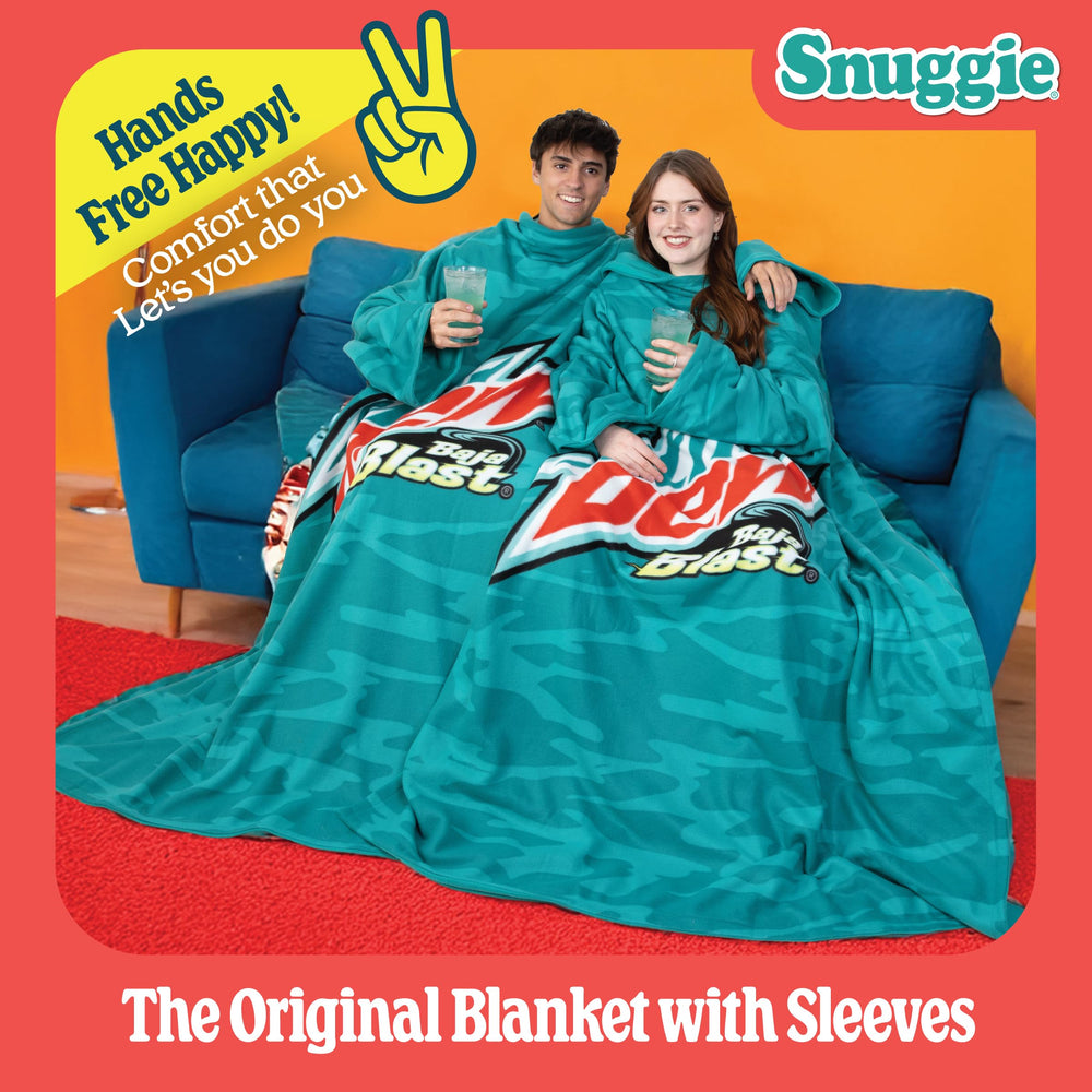 Vue arrière Snuggie montrant ouverture et coupe pratique Snuggie