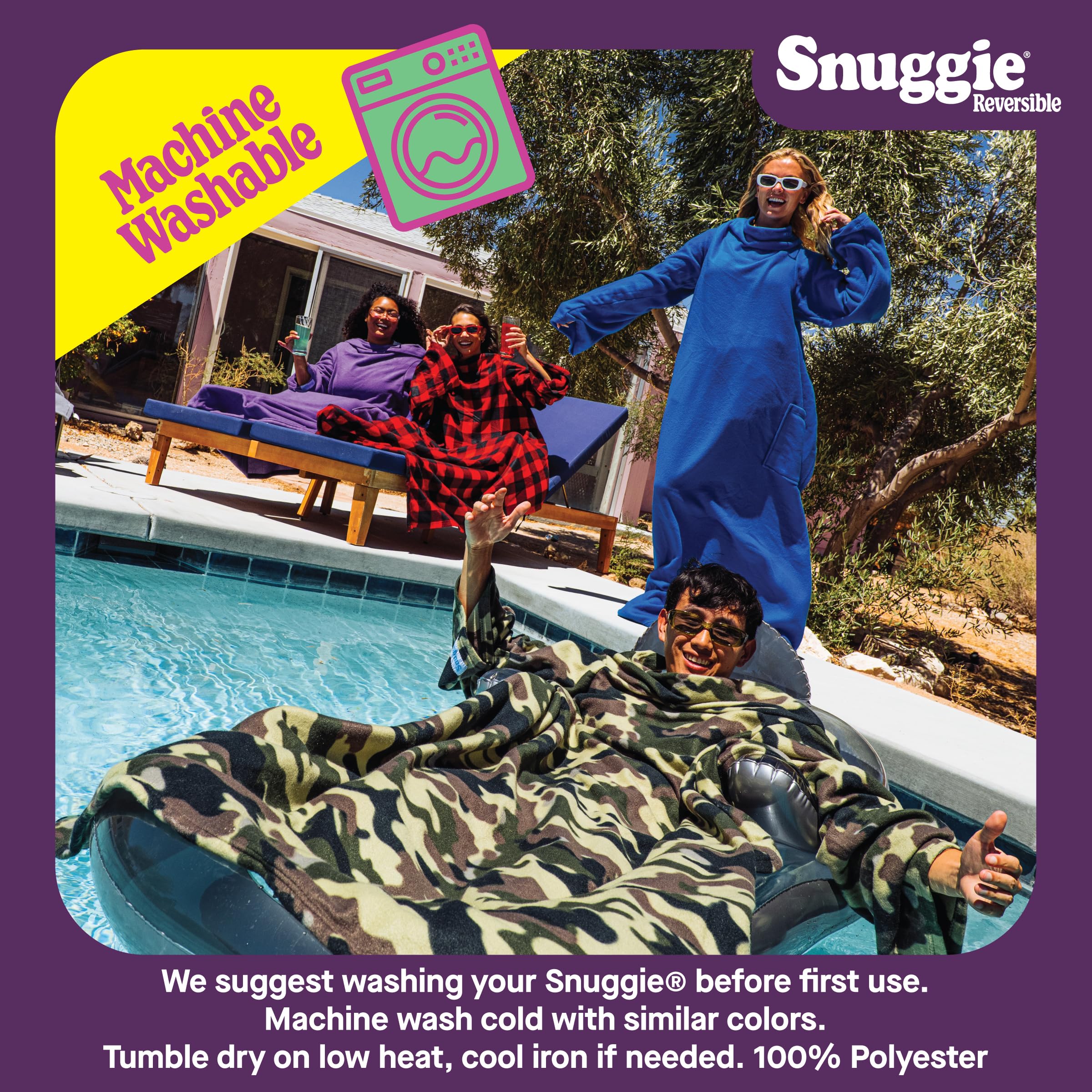 Snuggie style de vie terrasse soirée Snuggie, chaleur en extérieur