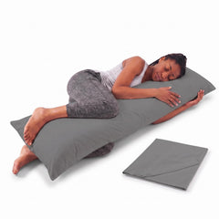 Snuggle-Pedic face avant du coussin montrant la forme enveloppante et confort