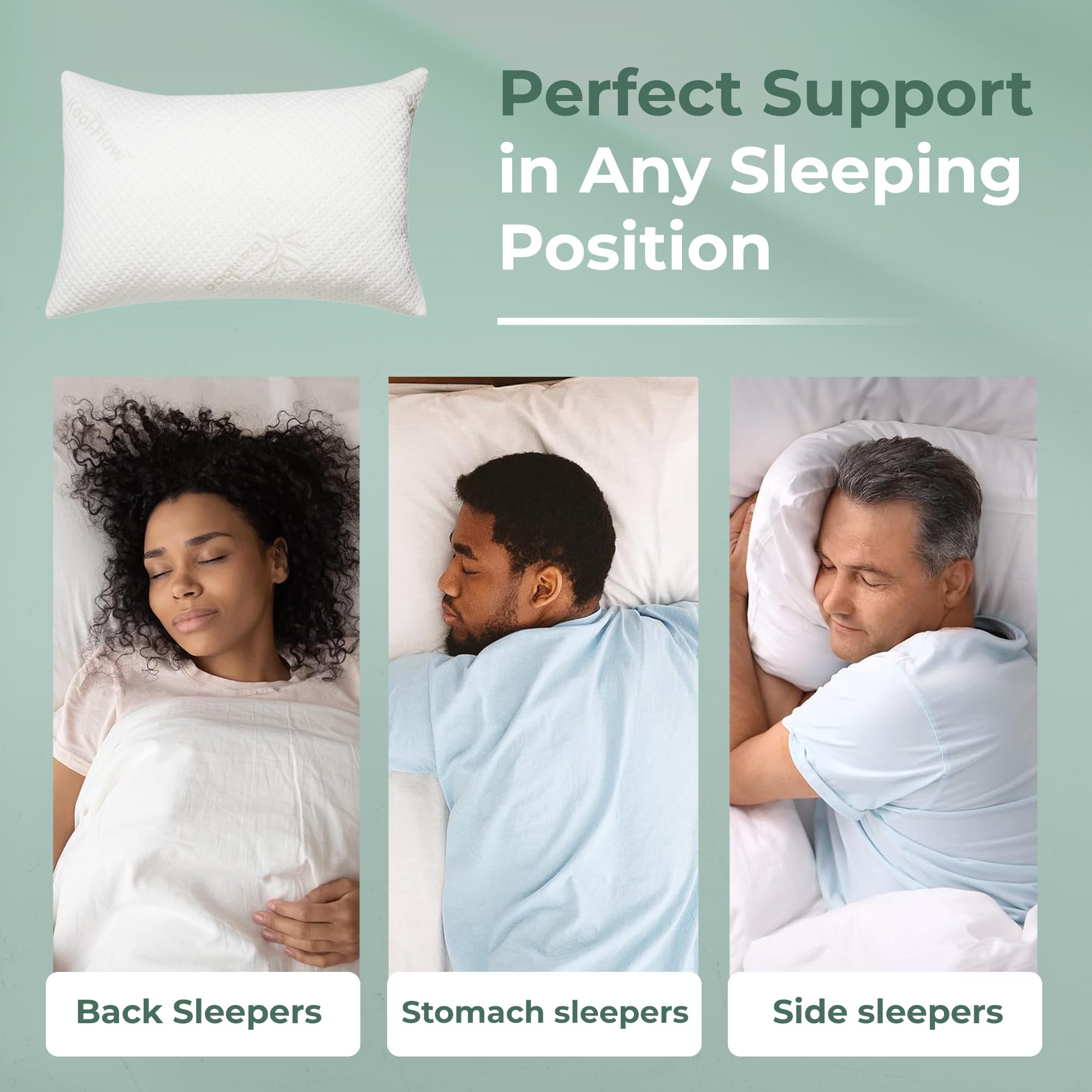 Snuggle-Pedic oreiller plié pour ajuster hauteur et fermeté rapidement