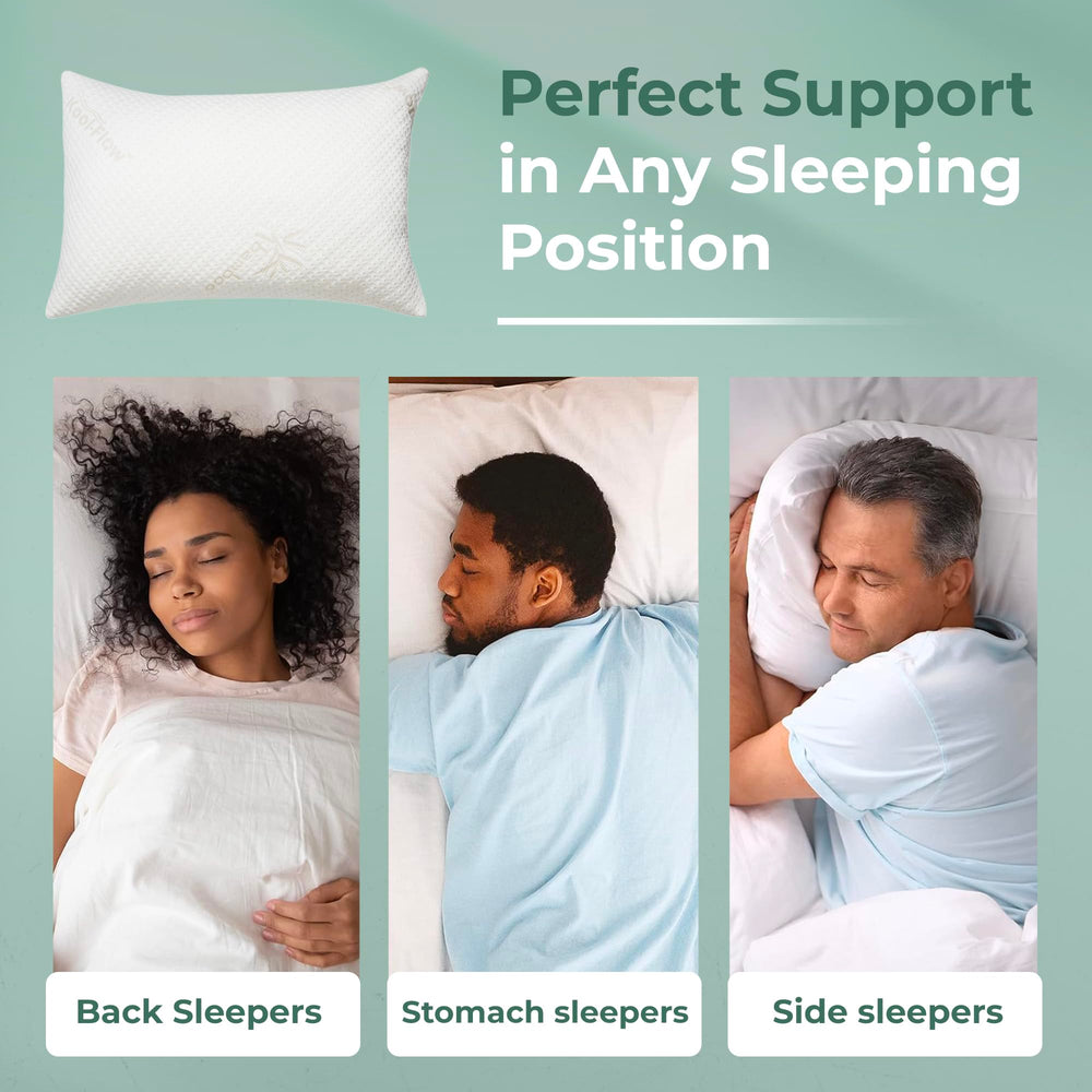 Snuggle-Pedic oreiller plié pour ajuster hauteur et fermeté rapidement
