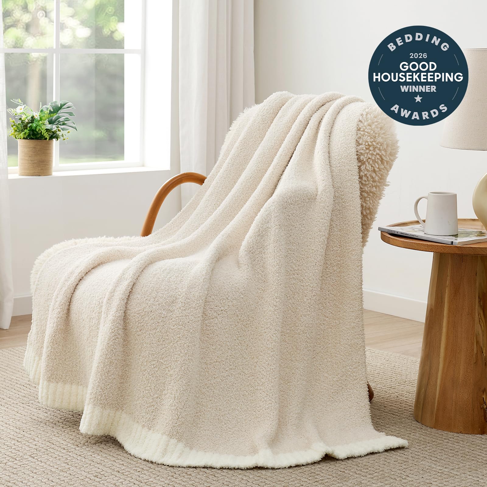 Snuggle Sac gros plan sur la texture tricotée offrant un toucher moelleux