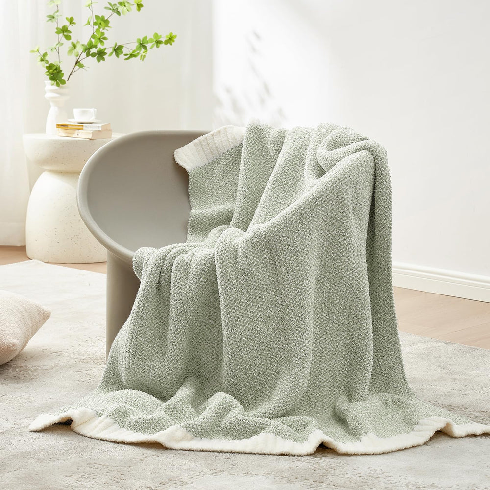 Snuggle Sac gros plan du tricot microfibre montrant texture ultra douce