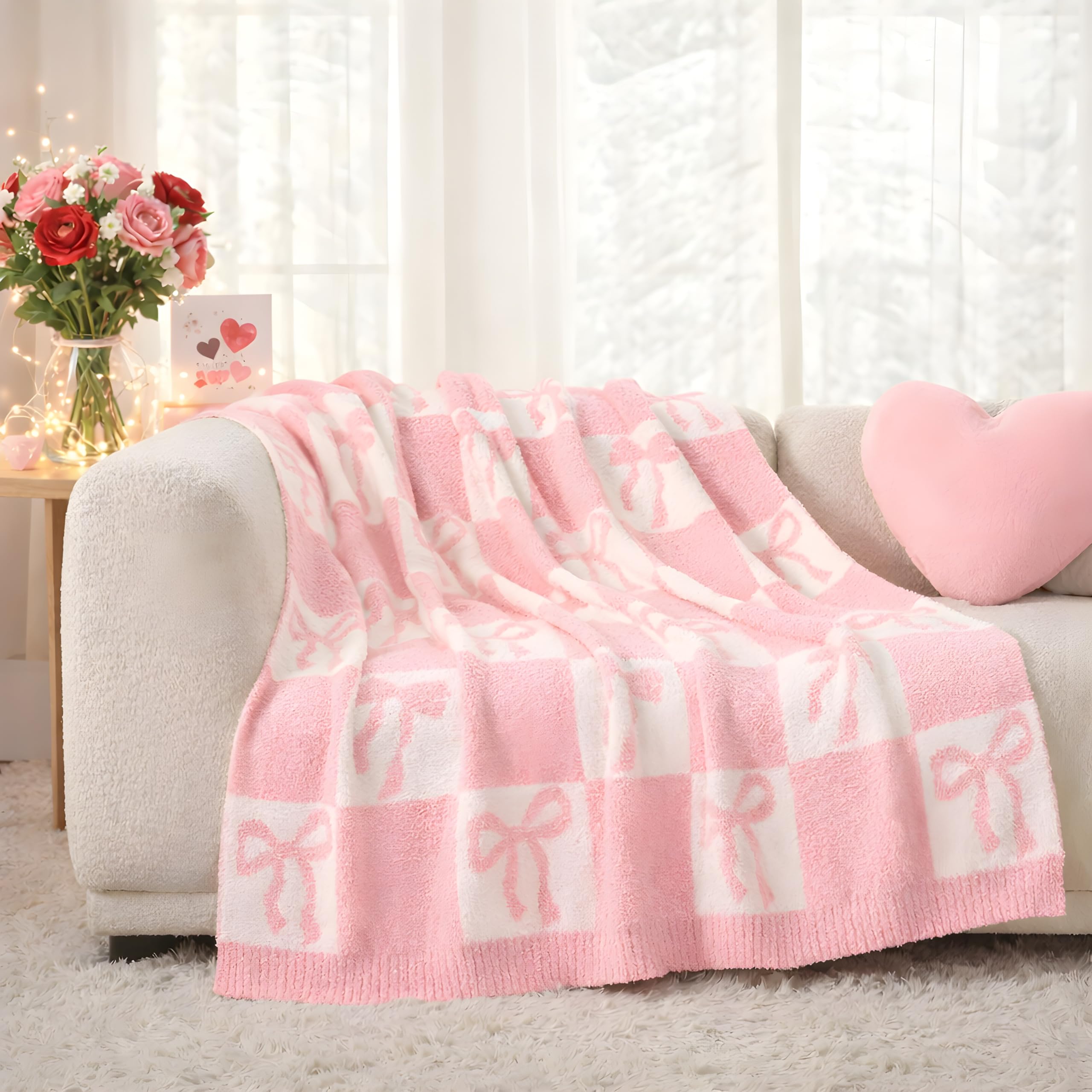Snuggle Sac plaid emballé devant, prêt à offrir et esthétique