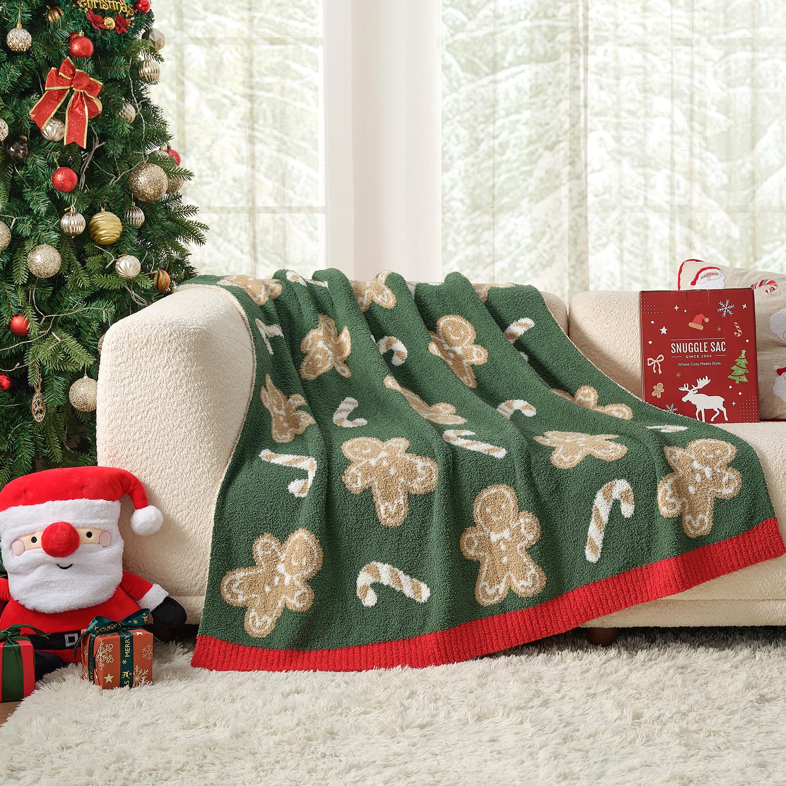 Snuggle Sac famille emmitouflée pour confort cosy pendant les soirées