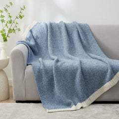 Personne utilisant le Snuggle Sac plaid montre confort chaud et léger
