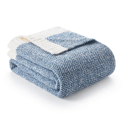 Snuggle Sac plaid face avant heather blue affichant douceur et style