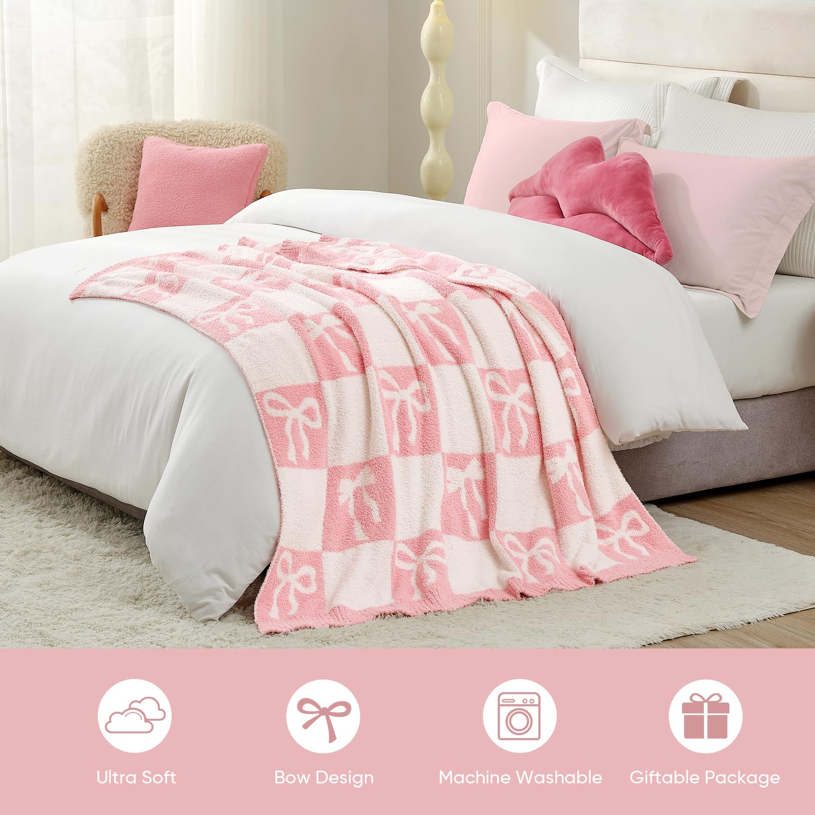 Snuggle Sac plaid réversible deux faces avec motif carreaux élégant