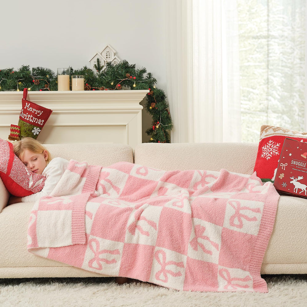 Snuggle Sac posé sur canapé, apporte chaleur et style au salon