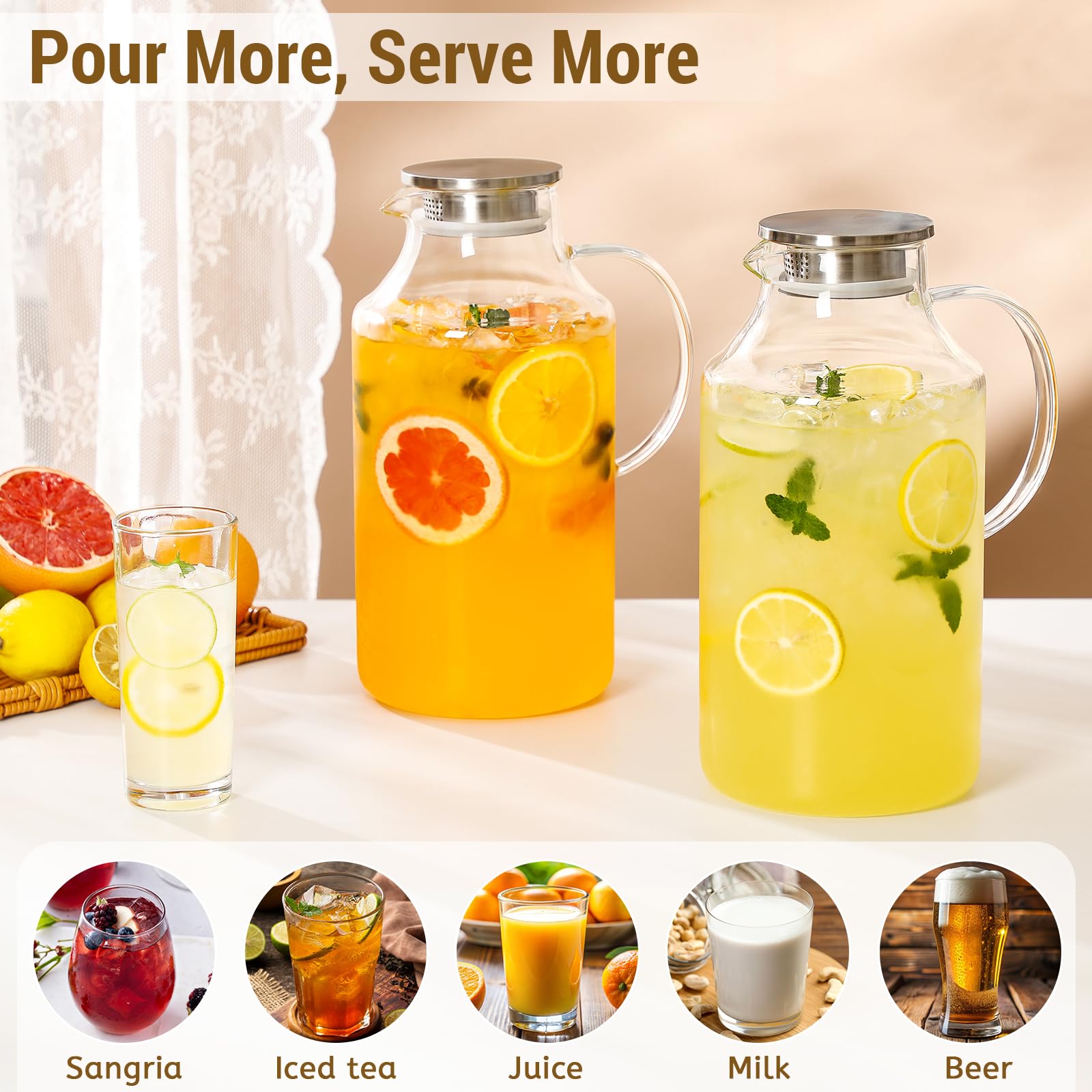 Snuvid gros plan verre borosilicate montrant transparence et résistance