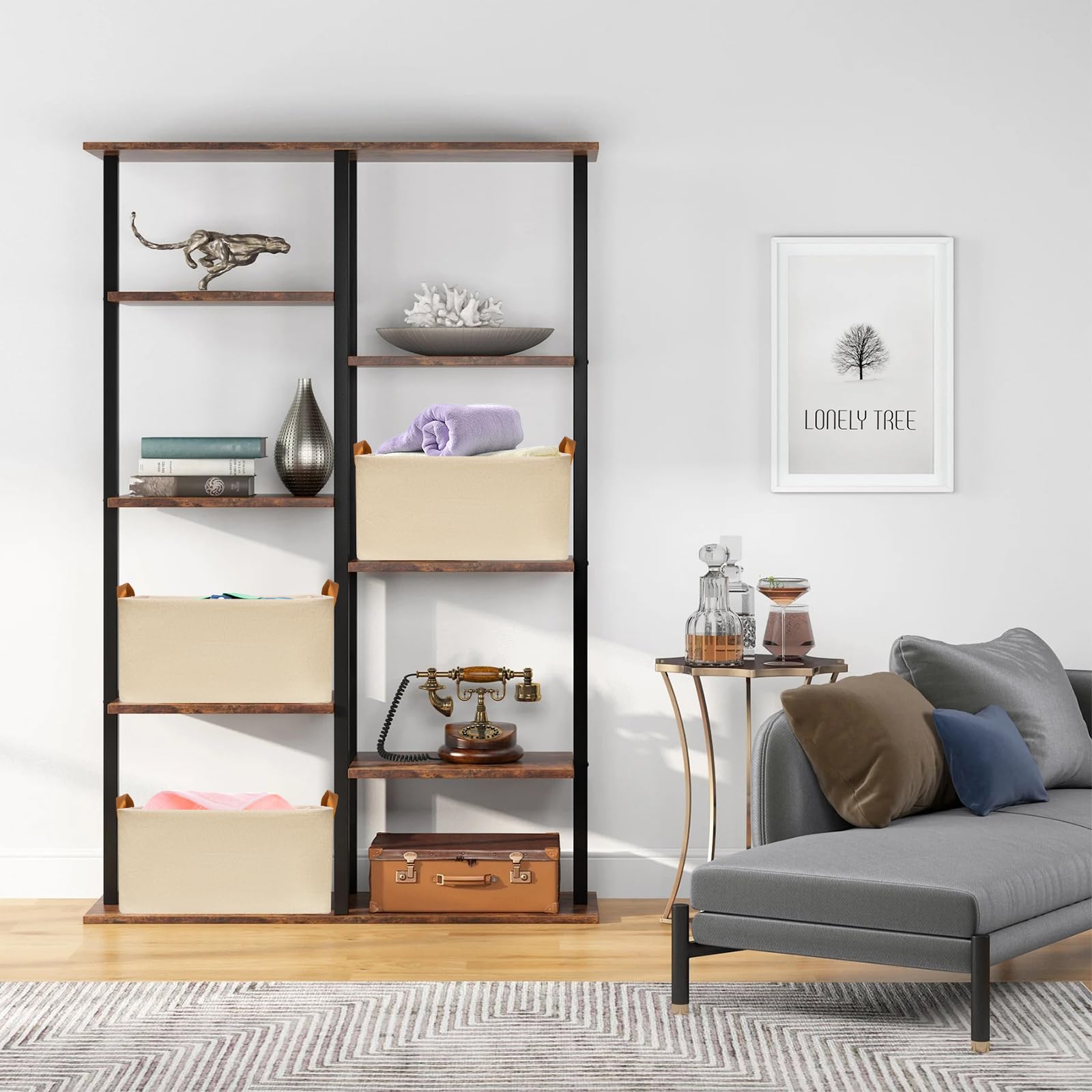 SNWDN boîte utilisée dans un placard pour organiser vêtements