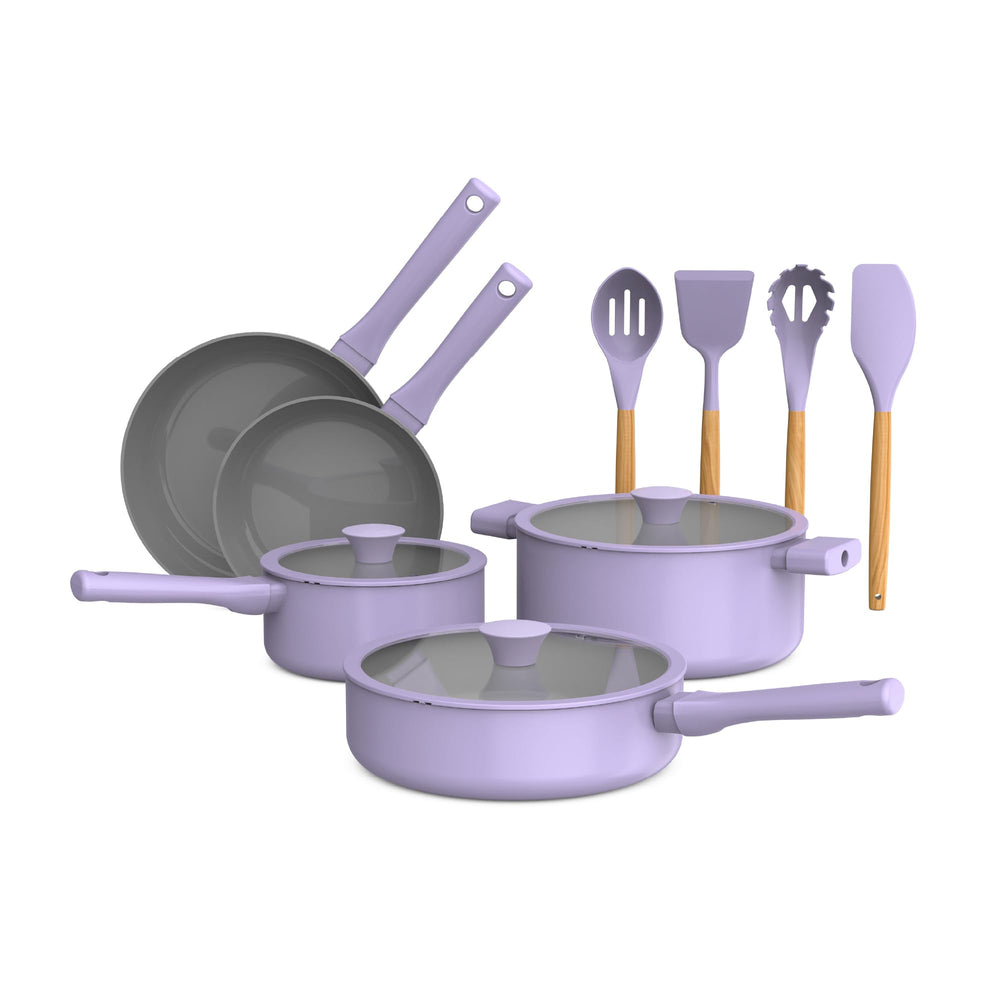 So Yummy ensemble face lavande montrant design coloré et rangement pratique