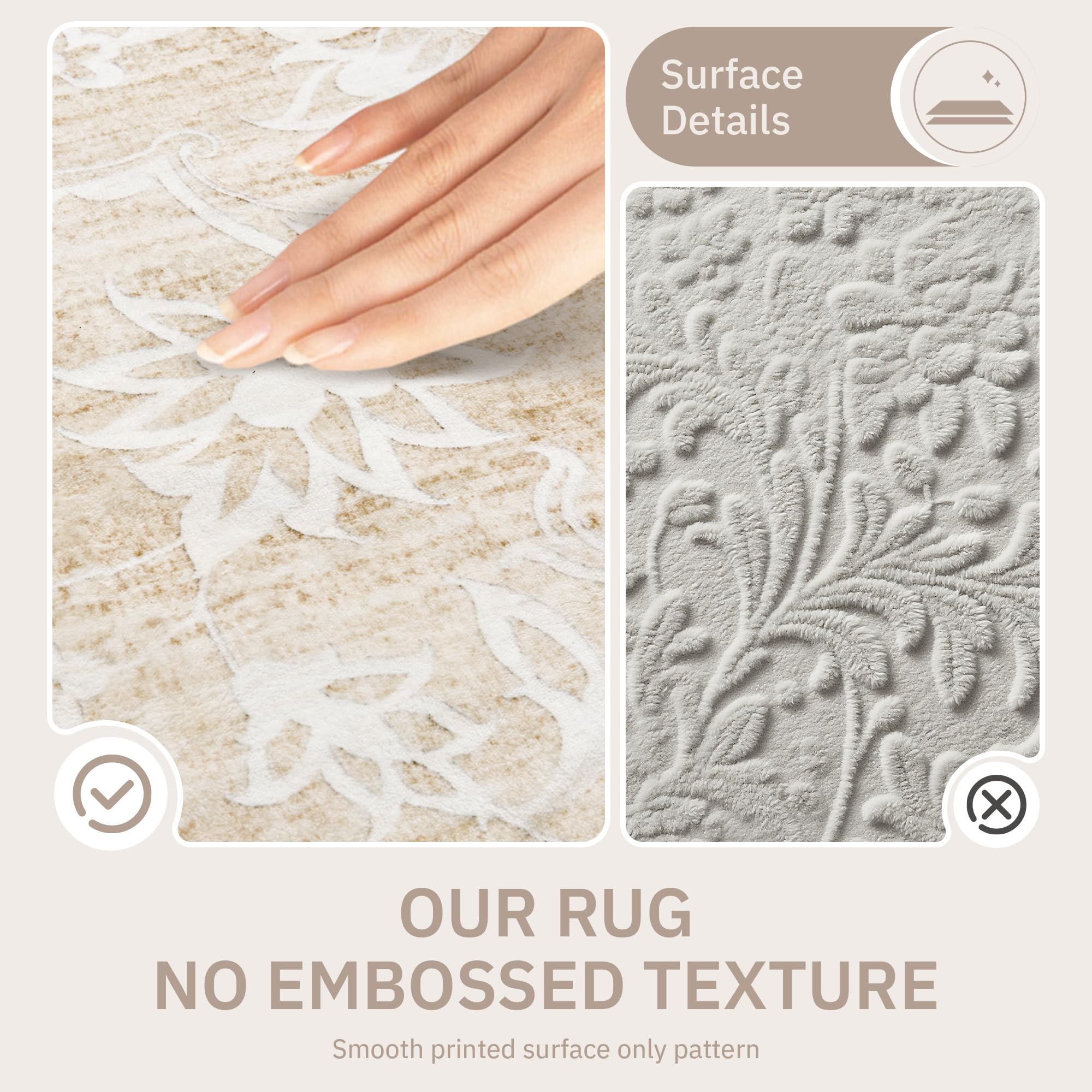 Soalmost tapis intégré dans salon moderne améliorant l'esthétique