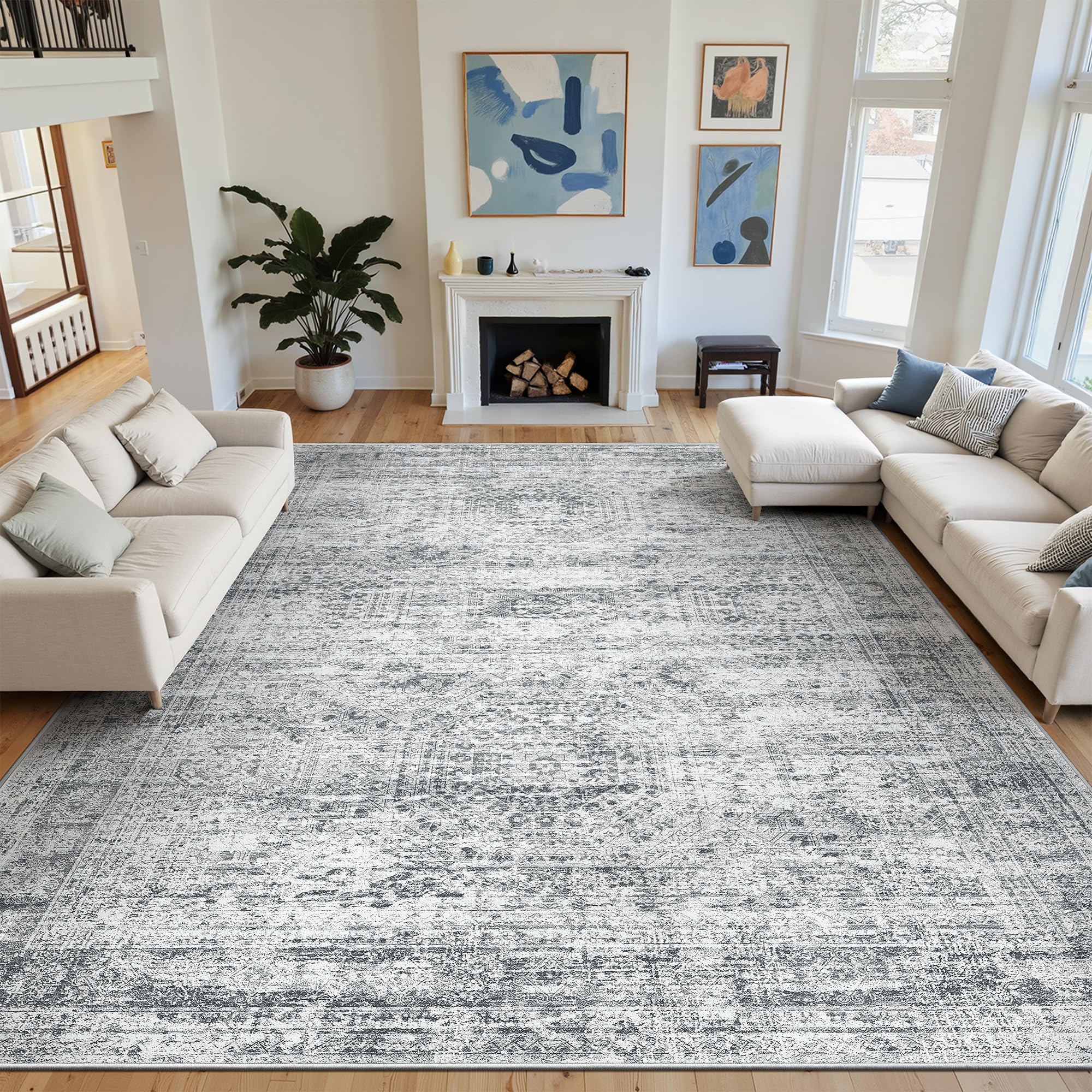 Soalmost tapis intégré à une décoration montrant harmonisation déco