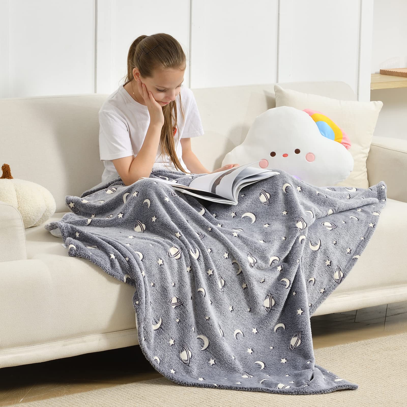 SOCHOW comparaison taille 60x80 pouces montrant couverture complète