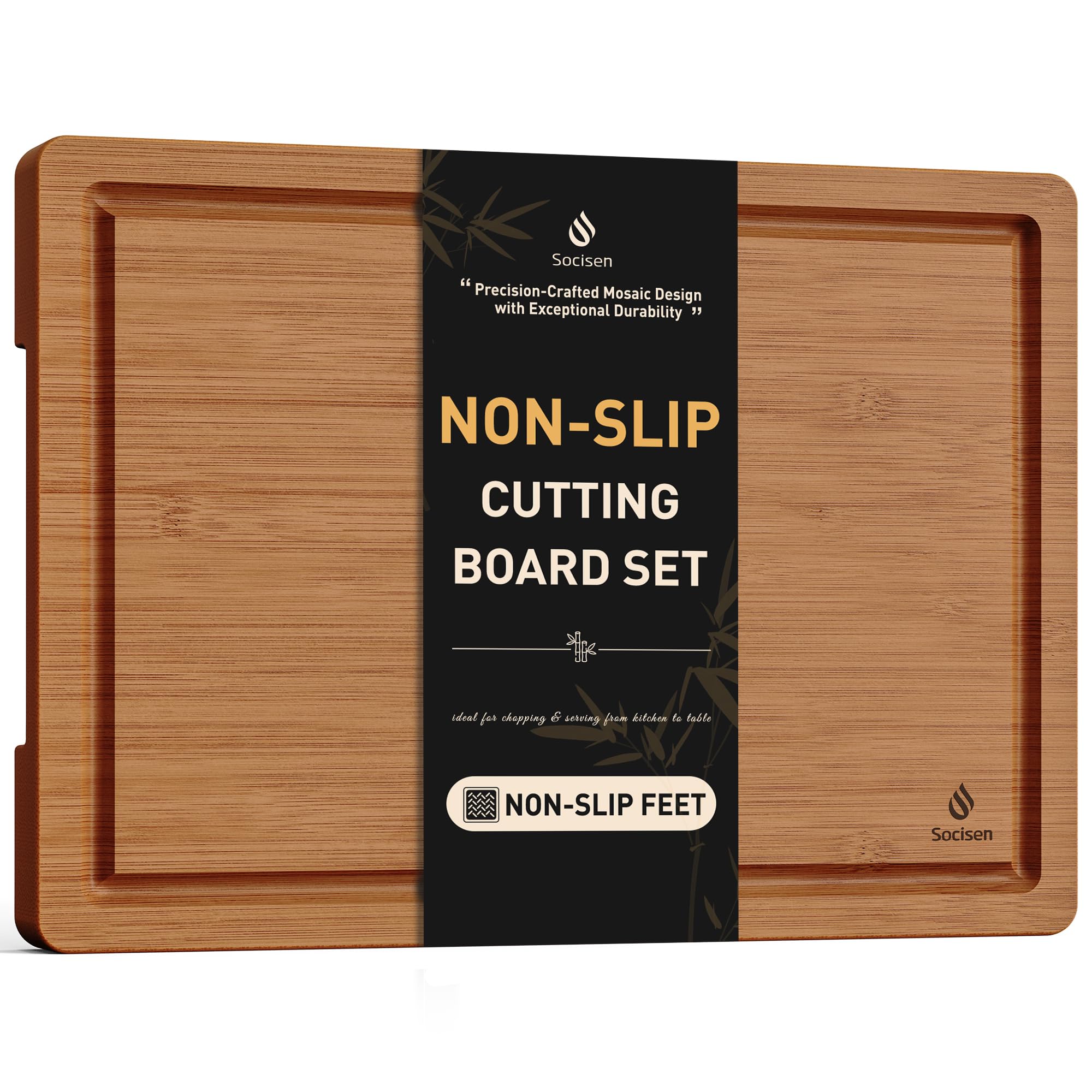 Socisen planche vue avant montrant surface XL et finition professionnelle
