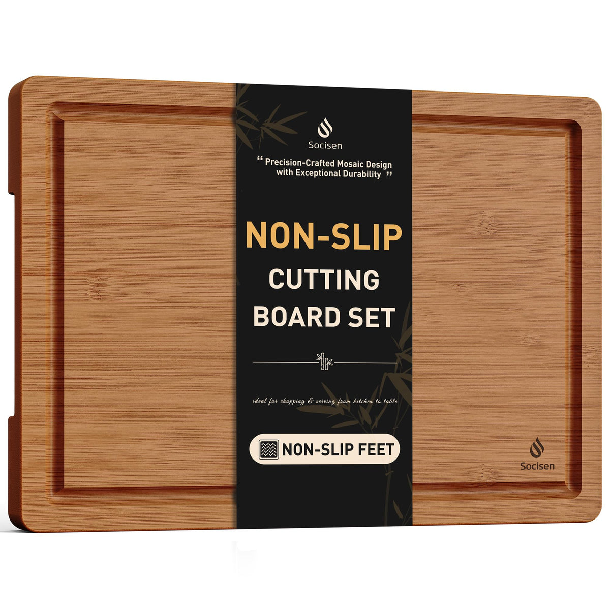 Socisen planche vue avant montrant surface XL et finition professionnelle