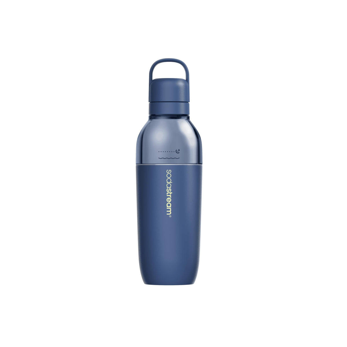 sodastream vue avant Storm montrant design élégant et prise en main facile