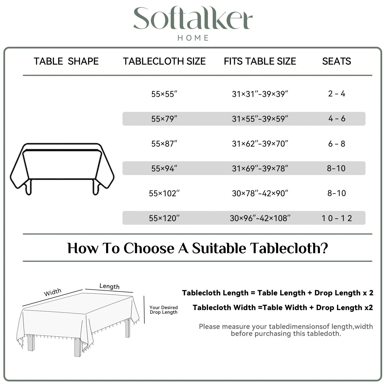 Softalker étiquette produit précisant mélange polyester-coton pour durabilité
