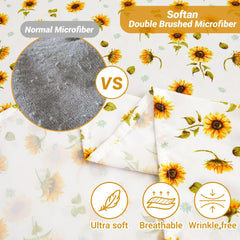 Softan drap-housse avec poche profonde et maintien sécurisé pour matelas épais
