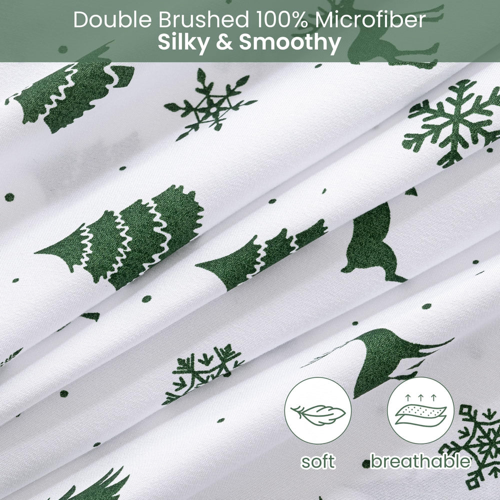 Softan mise en scène chambre décor Noël, crée atmosphère chaleureuse