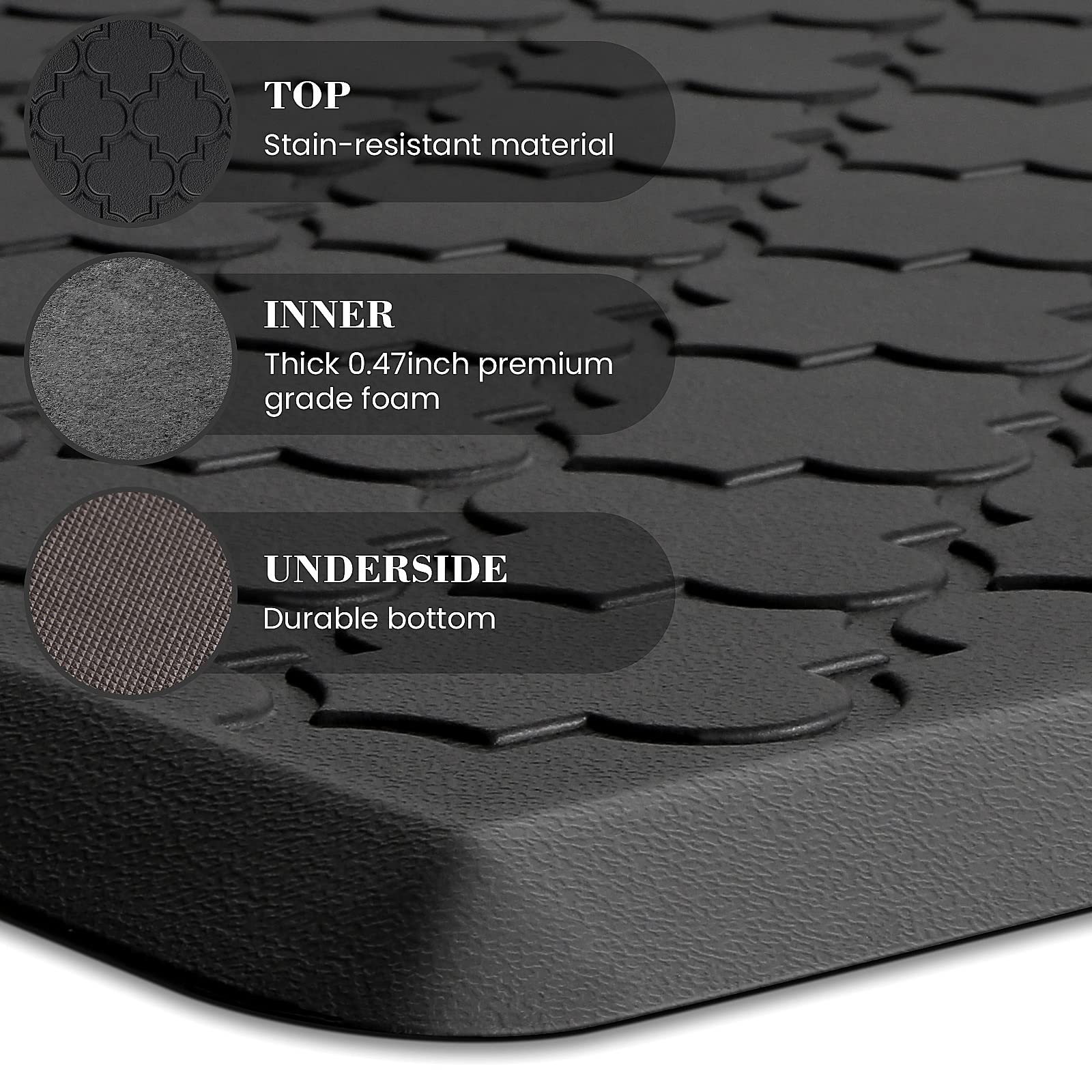 SoftDuo comparaison taille avec chaise pour évaluer couverture