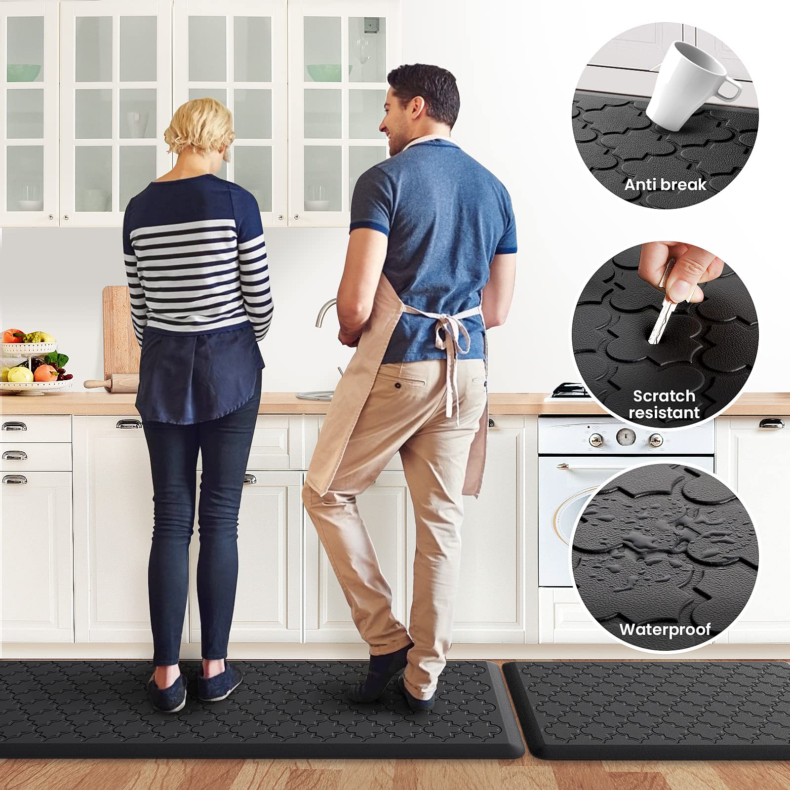 SoftDuo détail bord biseauté pour réduction des trébuchements