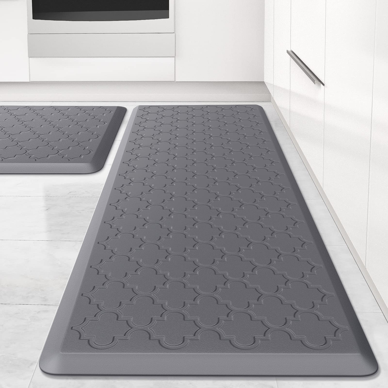 SoftDuo vue avant du tapis de cuisine montrant design et confort