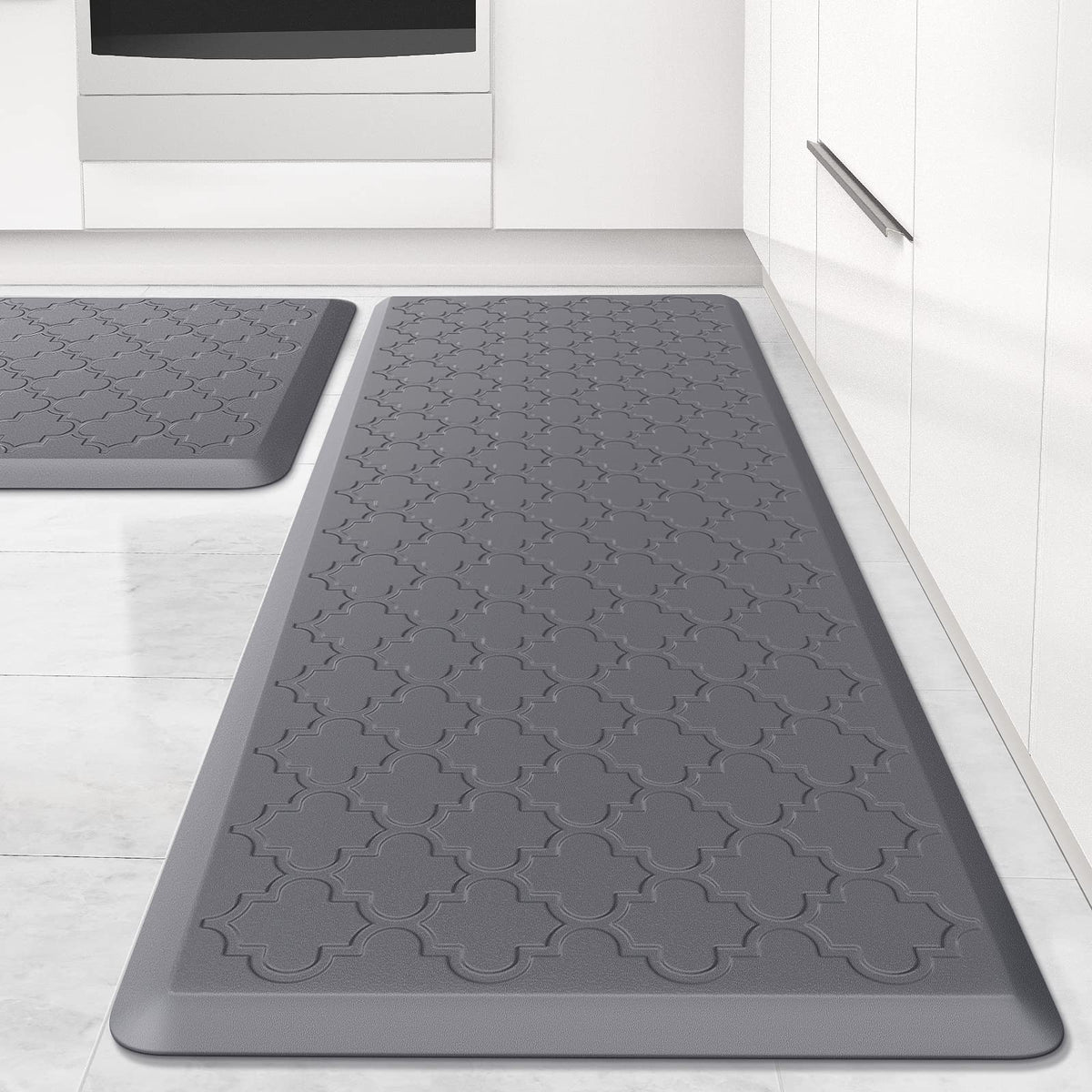 SoftDuo vue avant du tapis de cuisine montrant design et confort