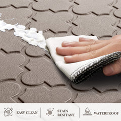SoftDuo tapis placé devant un évier pour réduction de fatigue