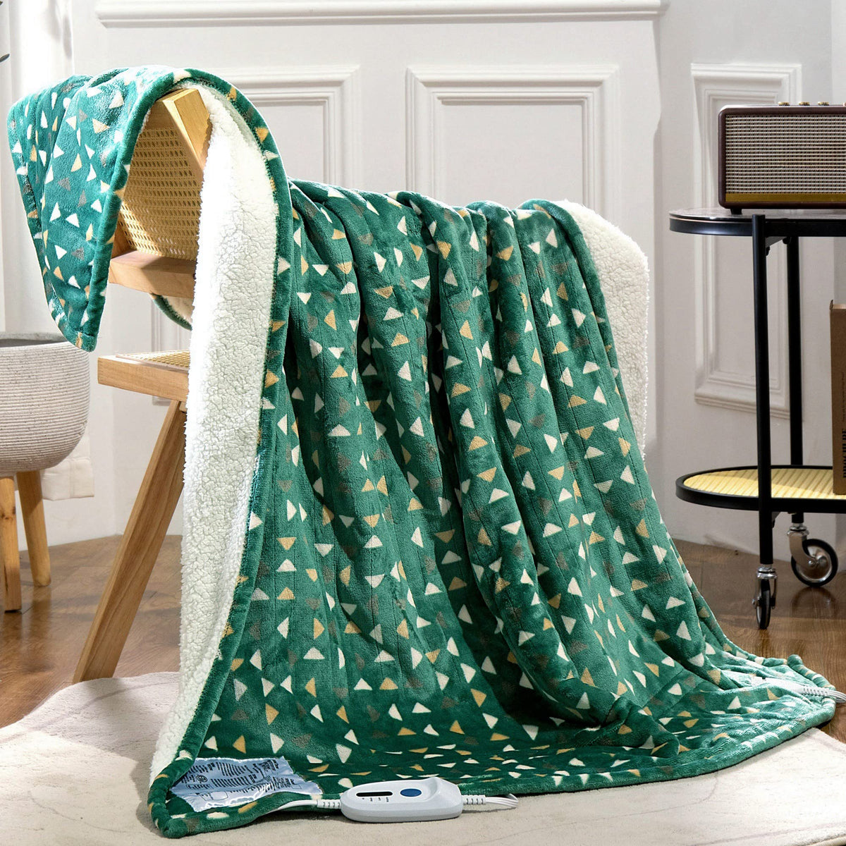 SOGANASA couverture face avant montrant le motif et le format, chaleur confortable