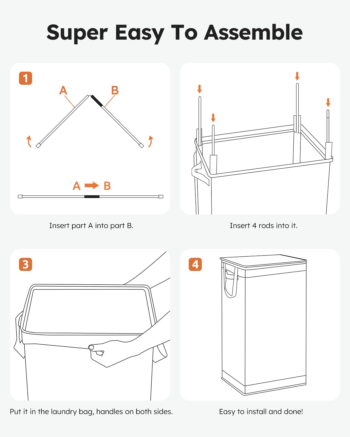 SOLEDI poignées pratiques pour porter facilement les vêtements
