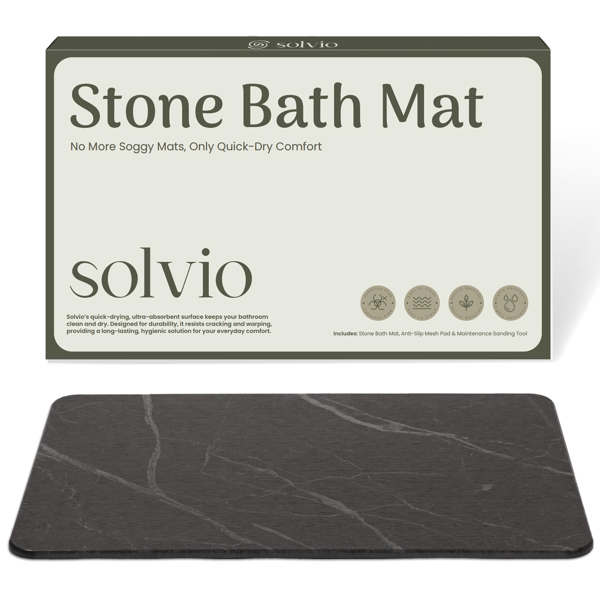 Solvio gros plan texture poreuse diatomite pour absorption rapide bénéfice séchage