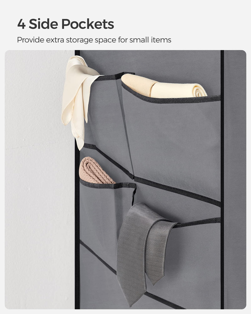 SONGMICS armoire à côté d’une personne pour comparaison d’échelle pratique