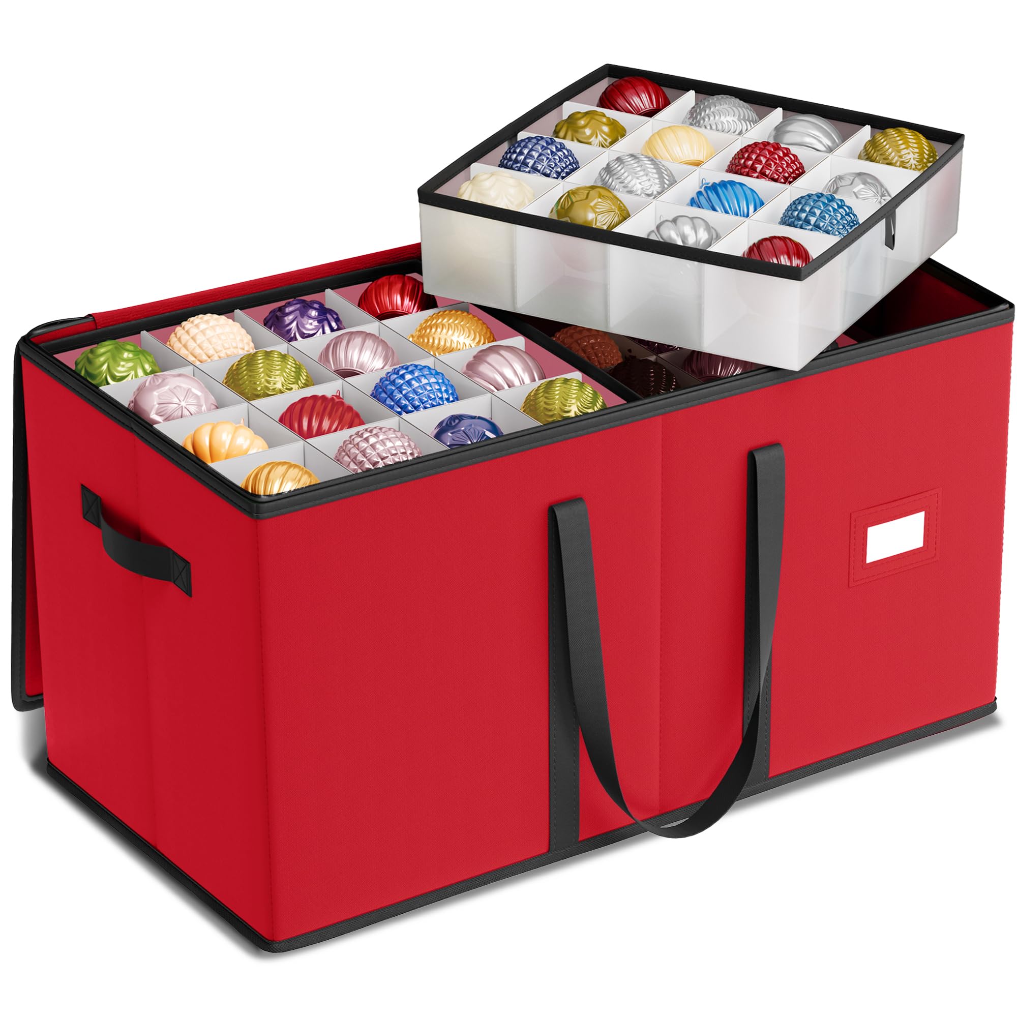 SONGMICS boîte face cerise montrant rangement protégé et esthétique