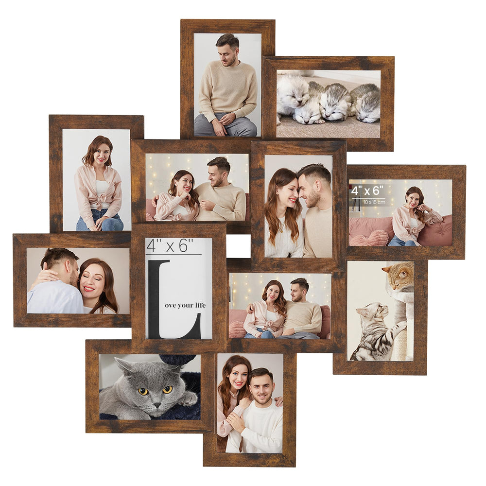 SONGMICS cadre face avant montrant photos claires et protection