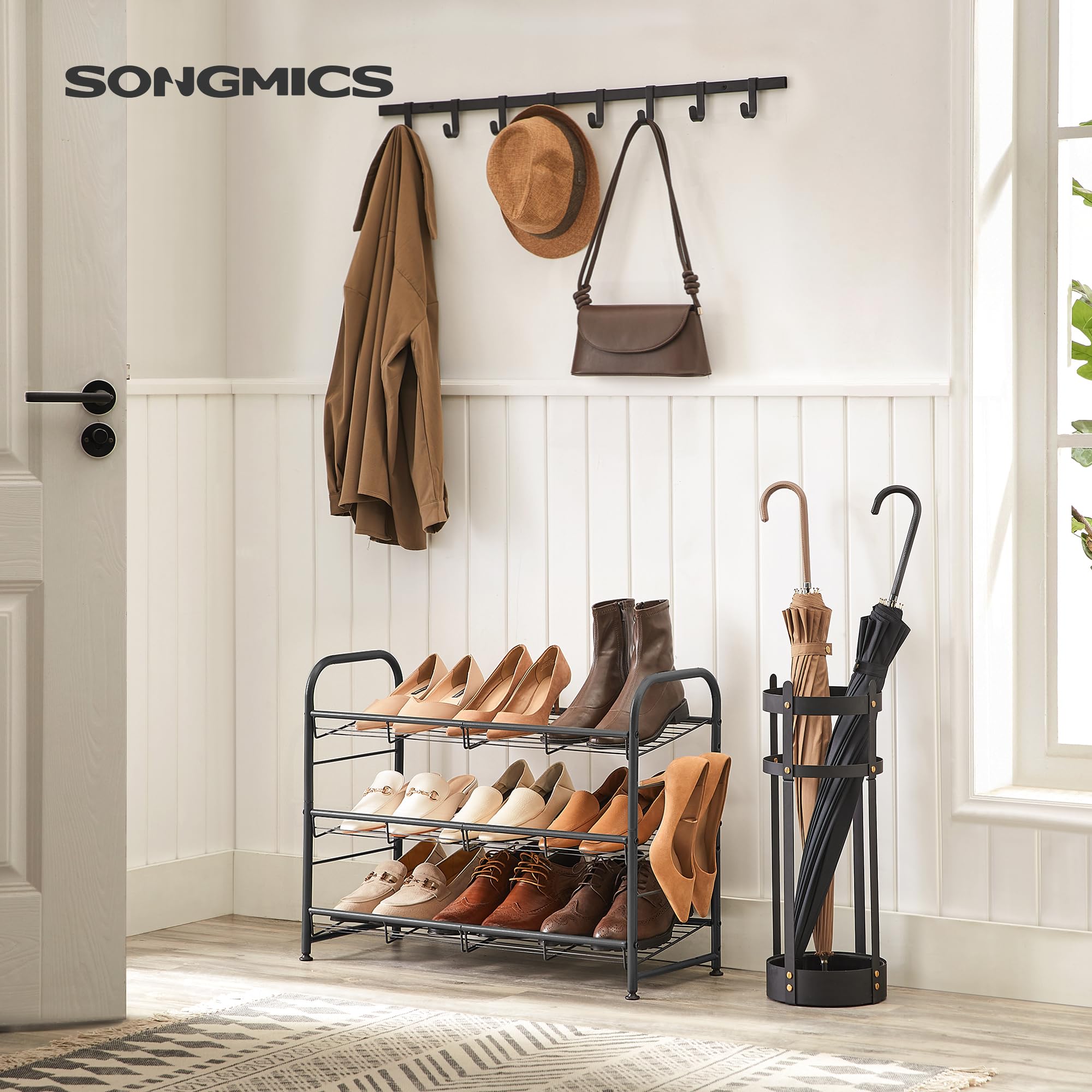 SONGMICS cadre métallique renforcé pour stabilité et durabilité