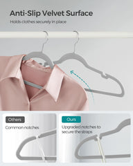 SONGMICS crochet pivotant 360° facilitant l'accès et l'ajustement des vêtements