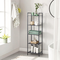 SONGMICS étagère en usage salle de bain organise serviettes et produits